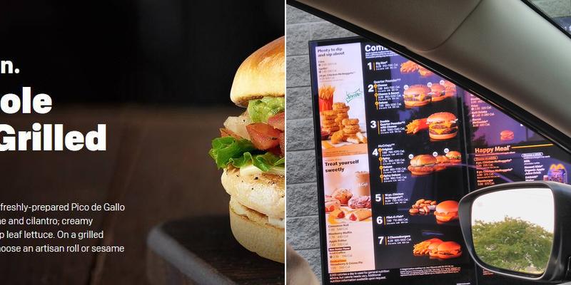 McDonald's Menu