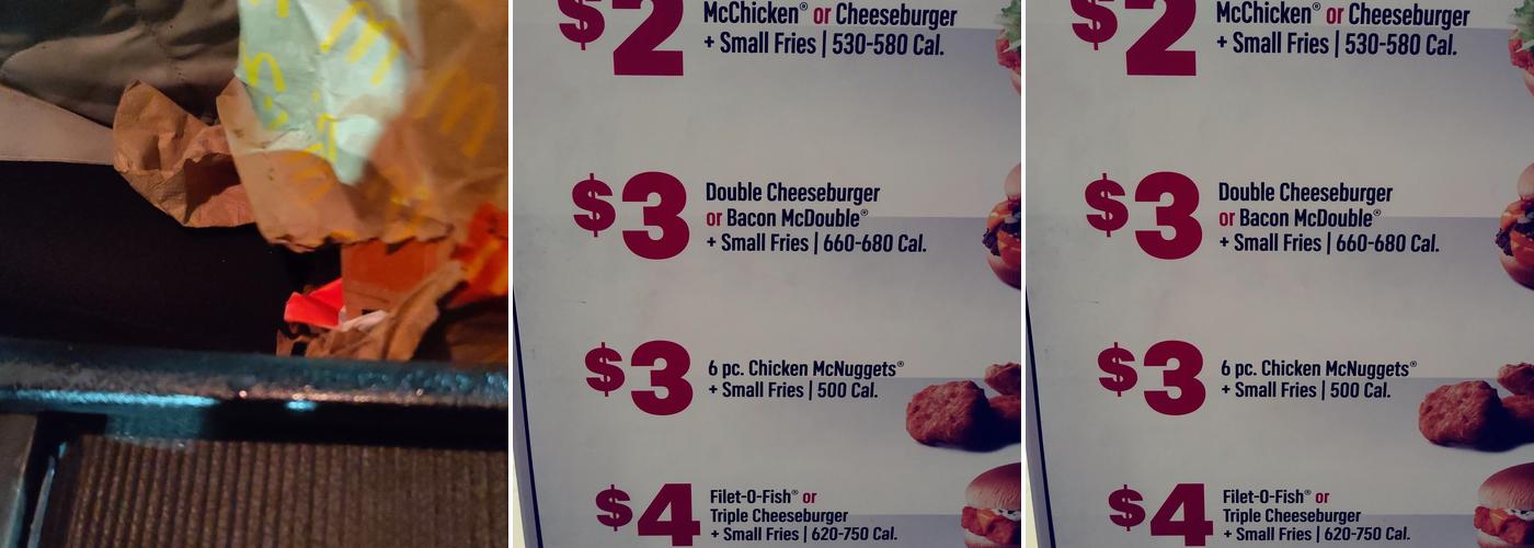 McDonald's Menu
