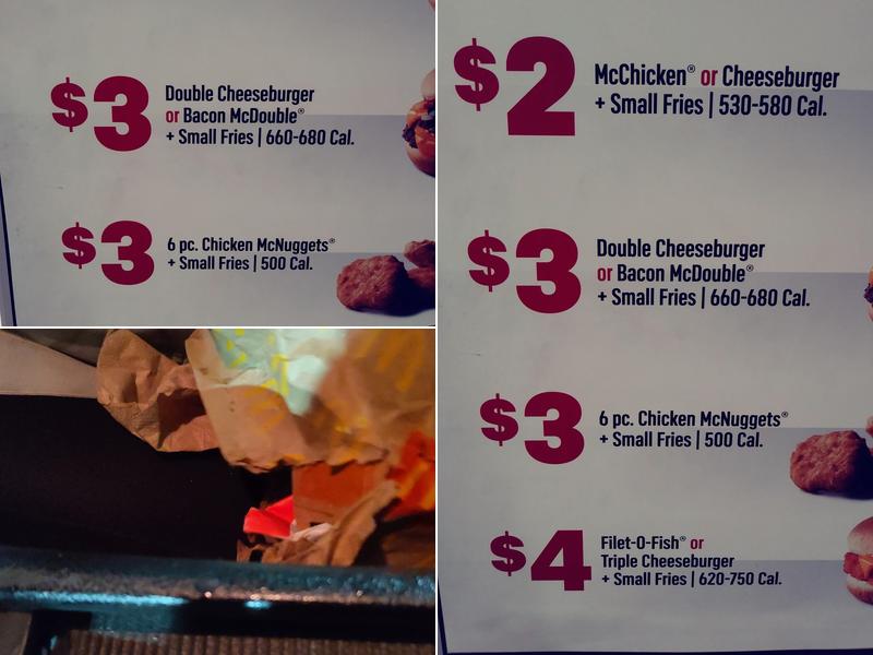 McDonald's Menu