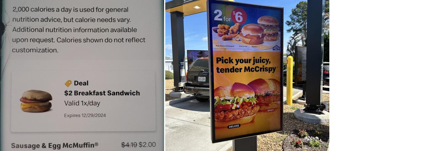 McDonald's Menu
