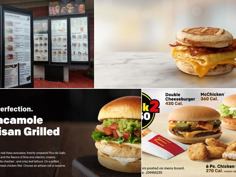 McDonald's Menu