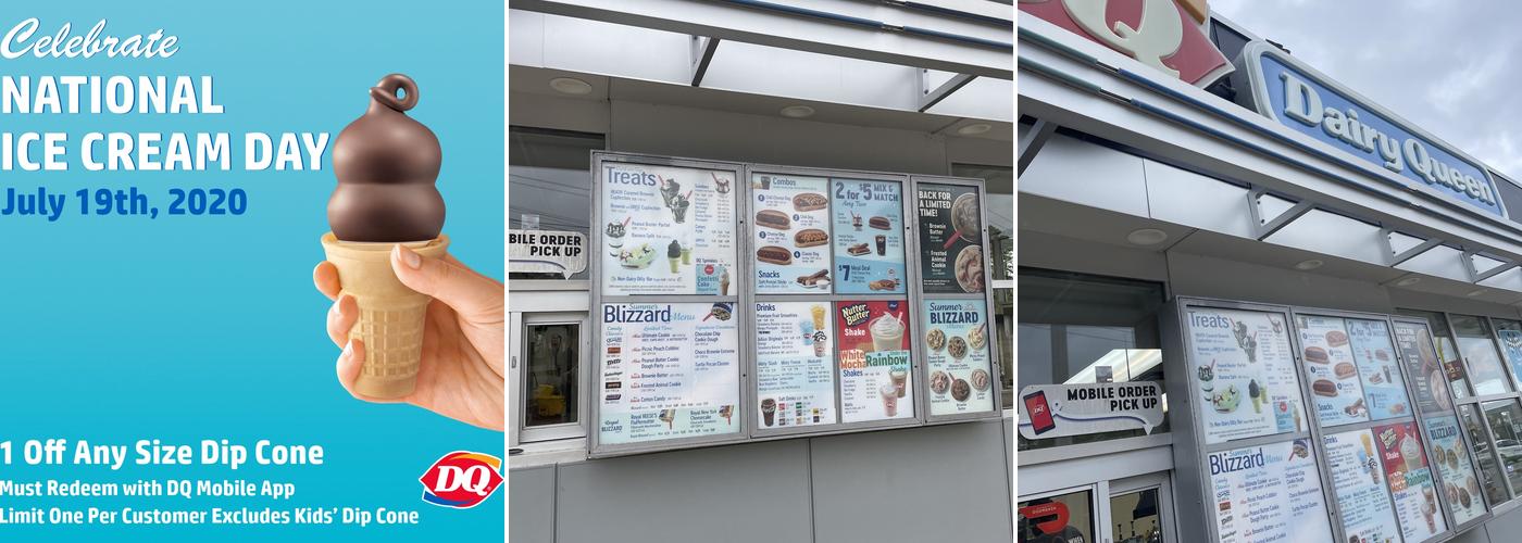 Dairy Queen (Treat) Menu