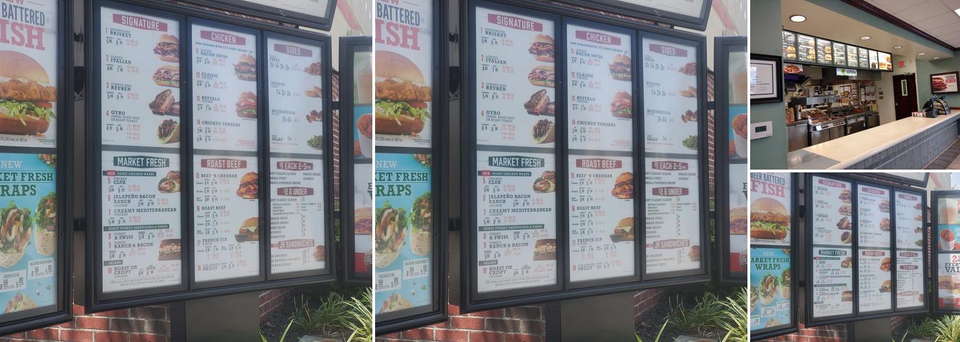 Arby's Menu