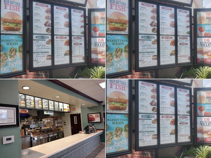 Arby's Menu