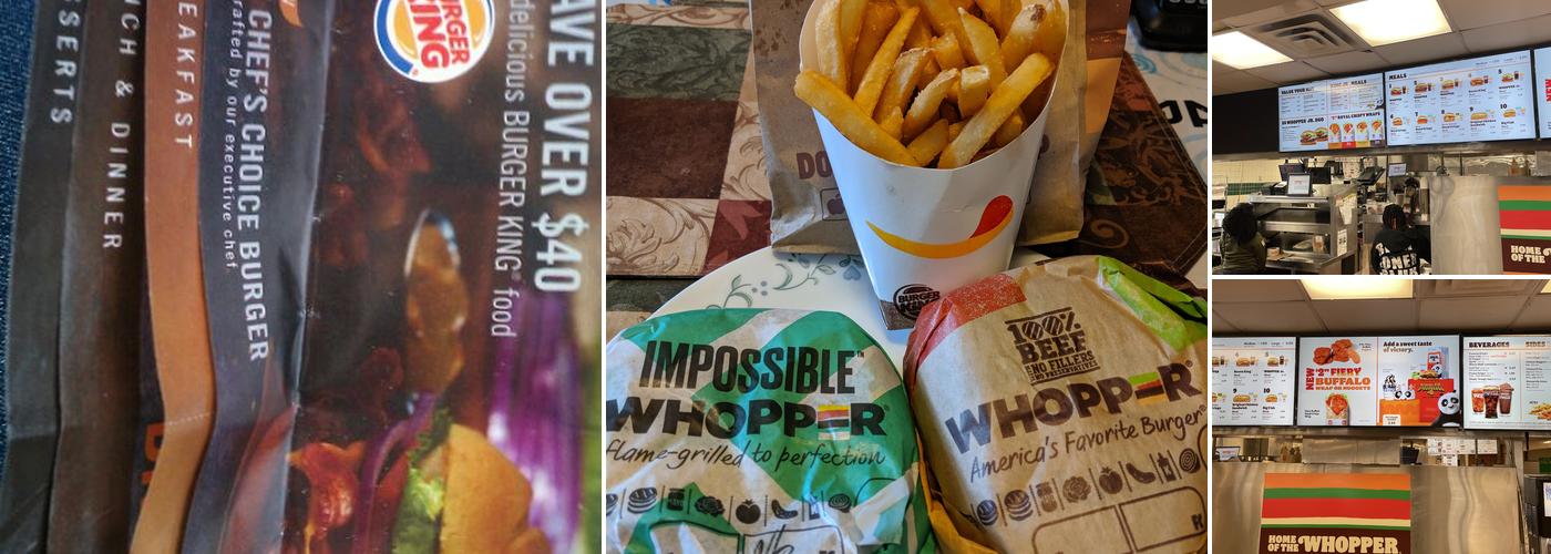 Burger King Menu