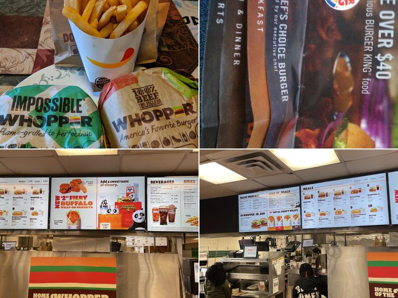 Burger King Menu
