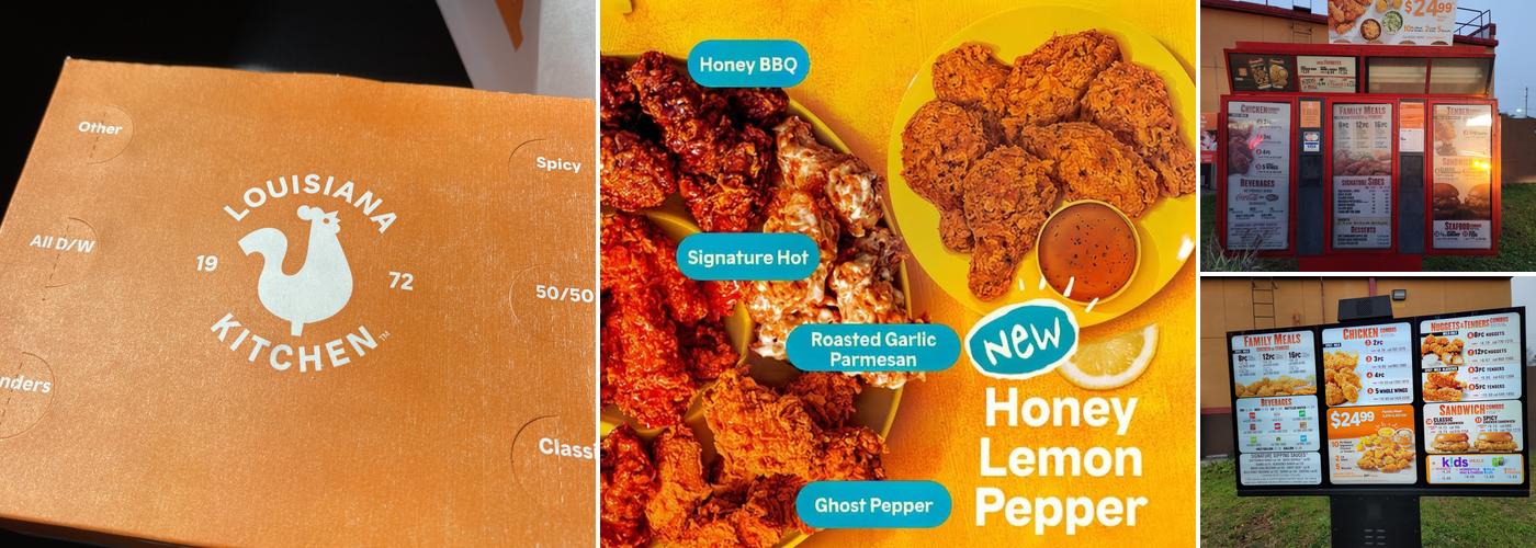 Popeyes Louisiana Kitchen Menu