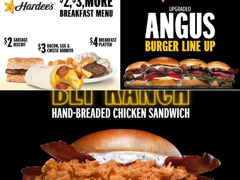 Hardee's Menu