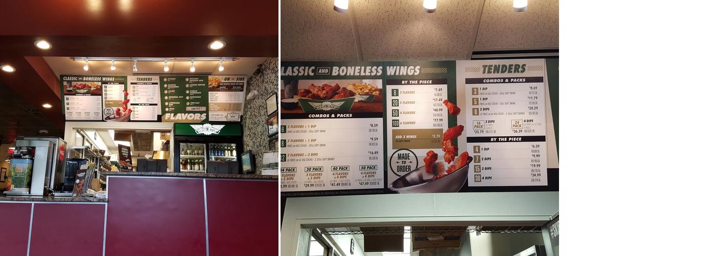 Wingstop Menu