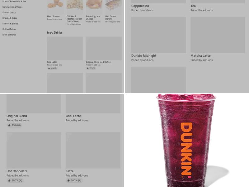 Dunkin' Menu