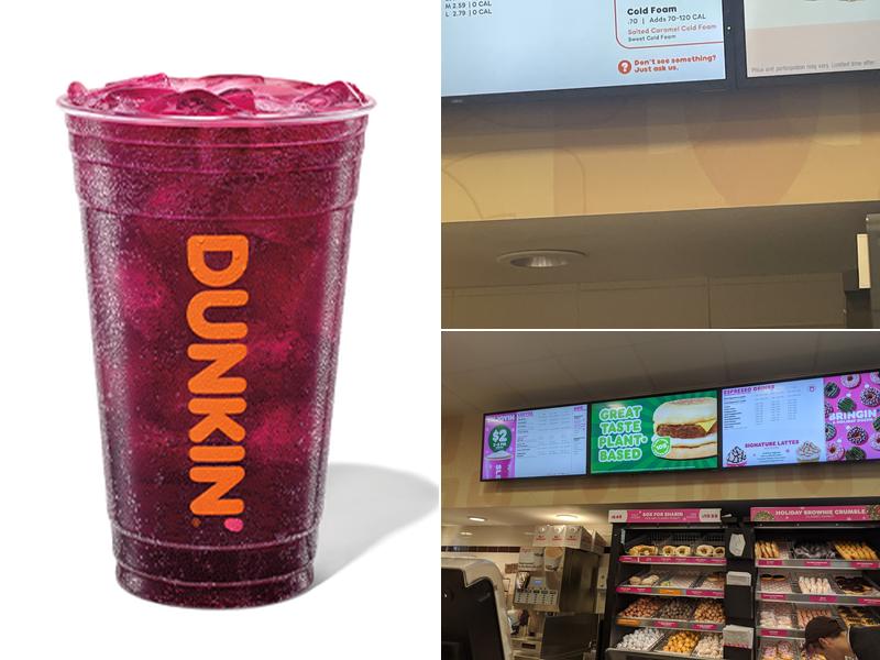 Dunkin' Menu