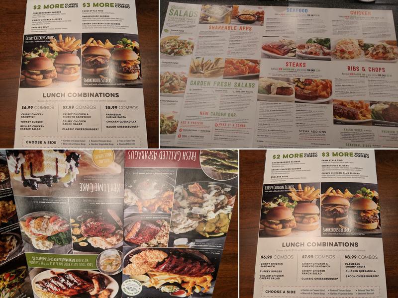 Ruby Tuesday Menu