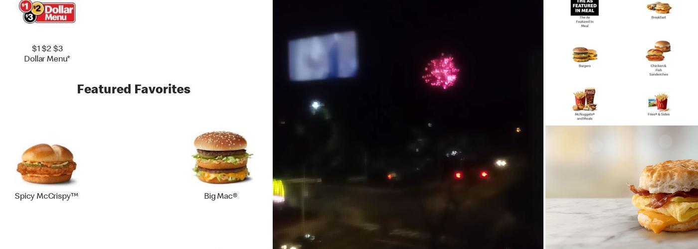 McDonald's Menu