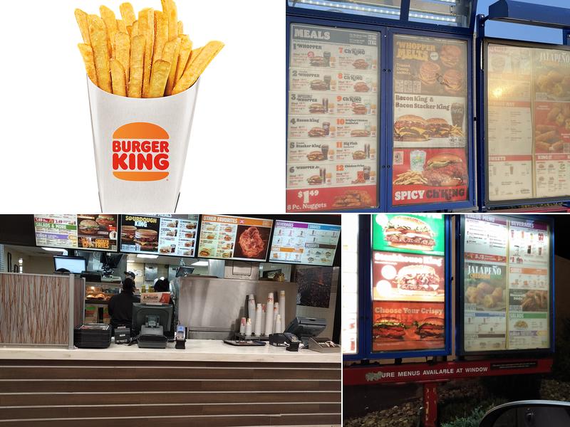 Burger King Menu