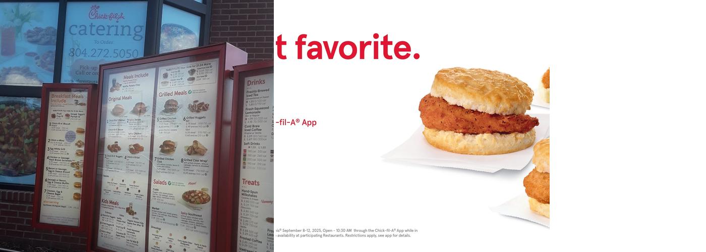Chick-fil-A Menu