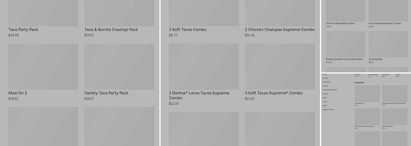 Taco Bell Menu
