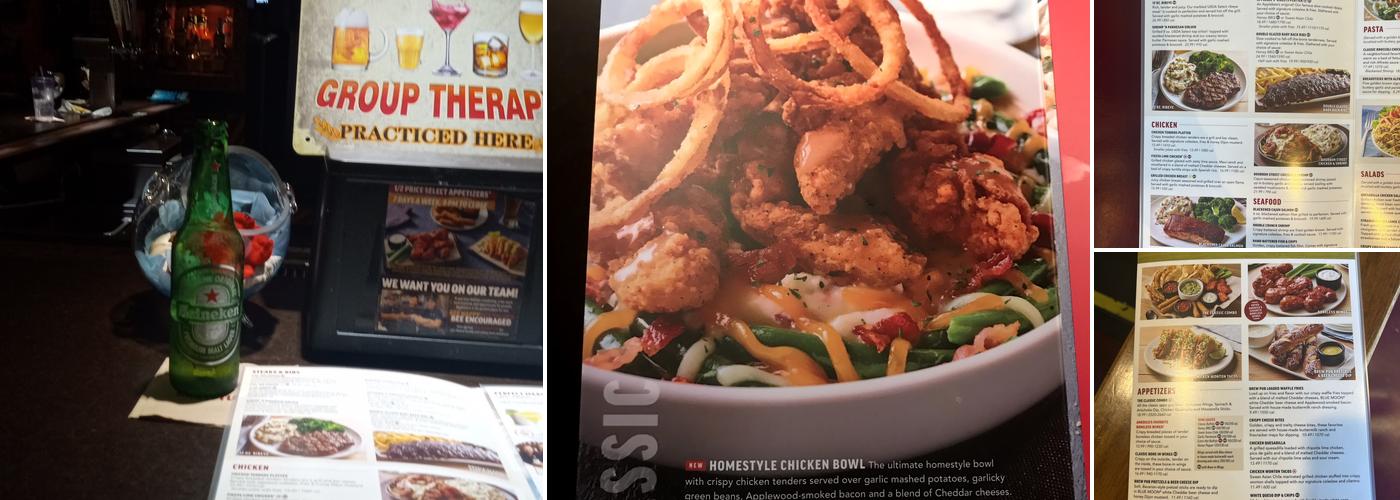Applebee's Grill + Bar Menu