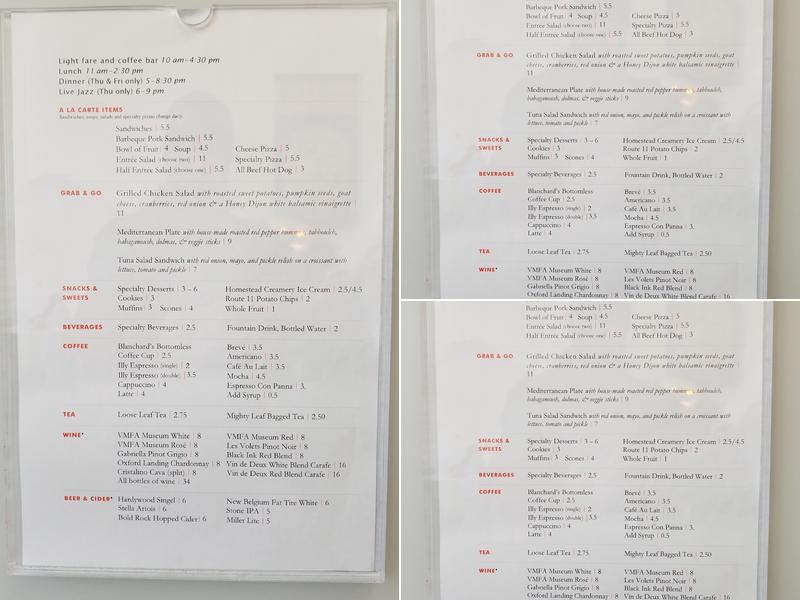 Starbucks Menu