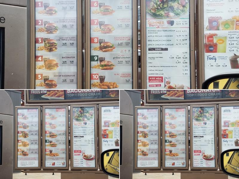 Wendy's Menu
