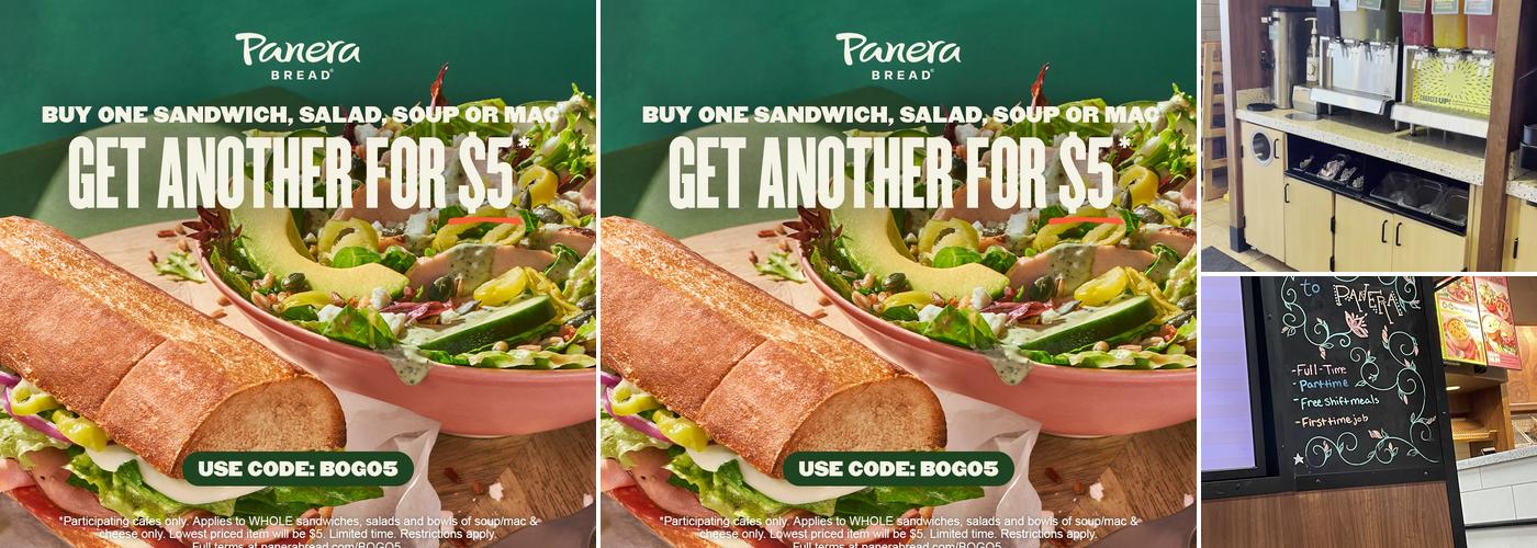 Panera Bread Menu