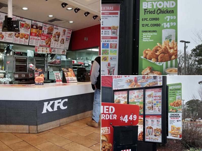 KFC Menu