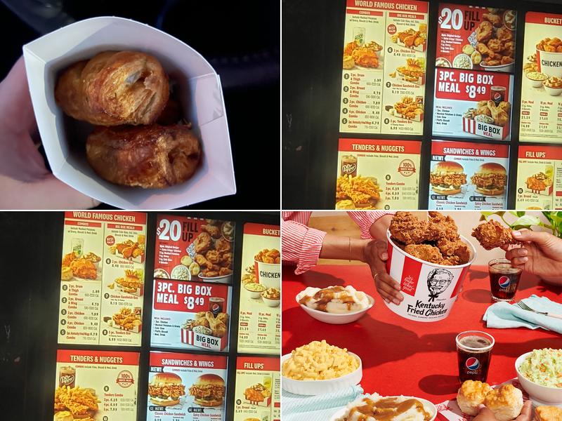KFC Menu