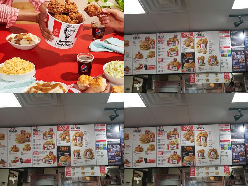 KFC Menu