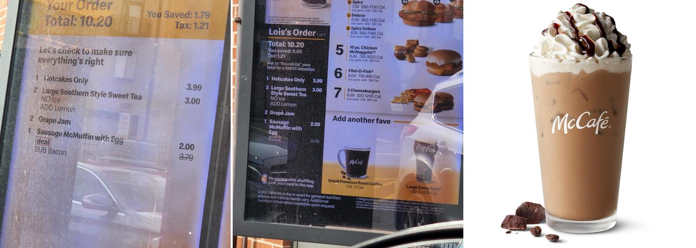McDonald's Menu