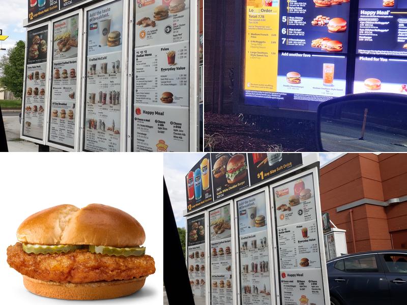 McDonald's Menu