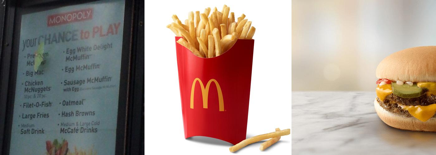 McDonald's Menu