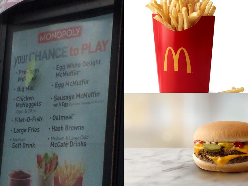 McDonald's Menu