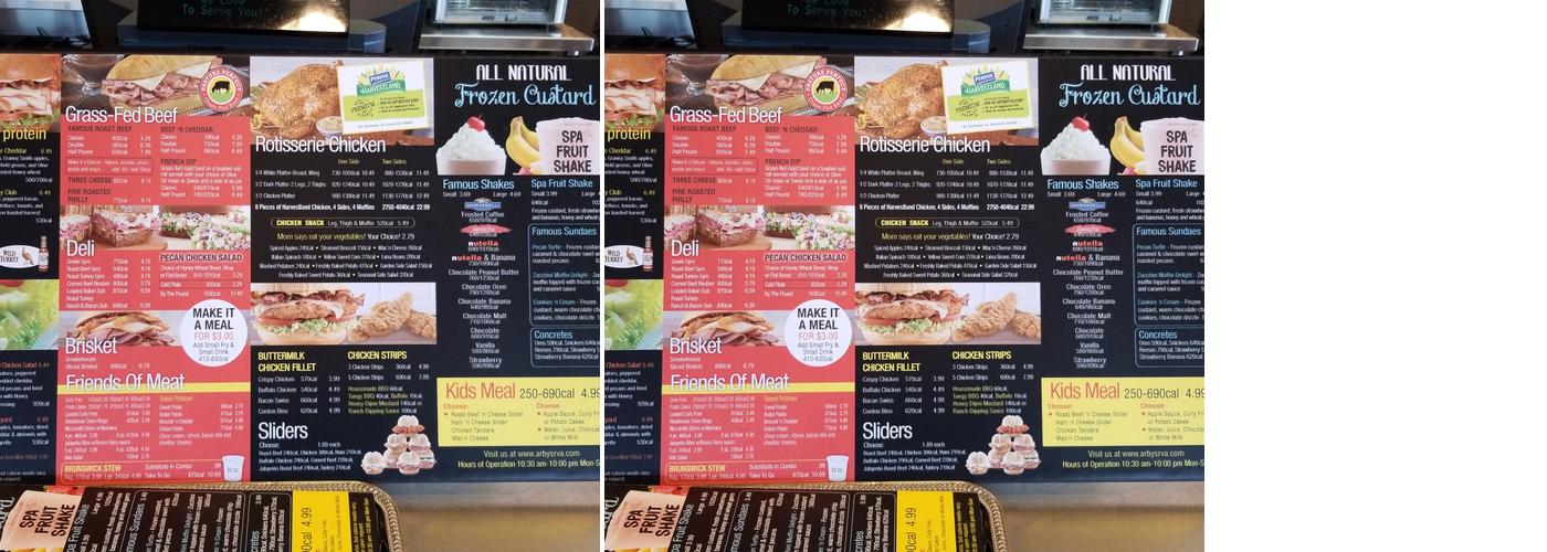 Arby's Menu