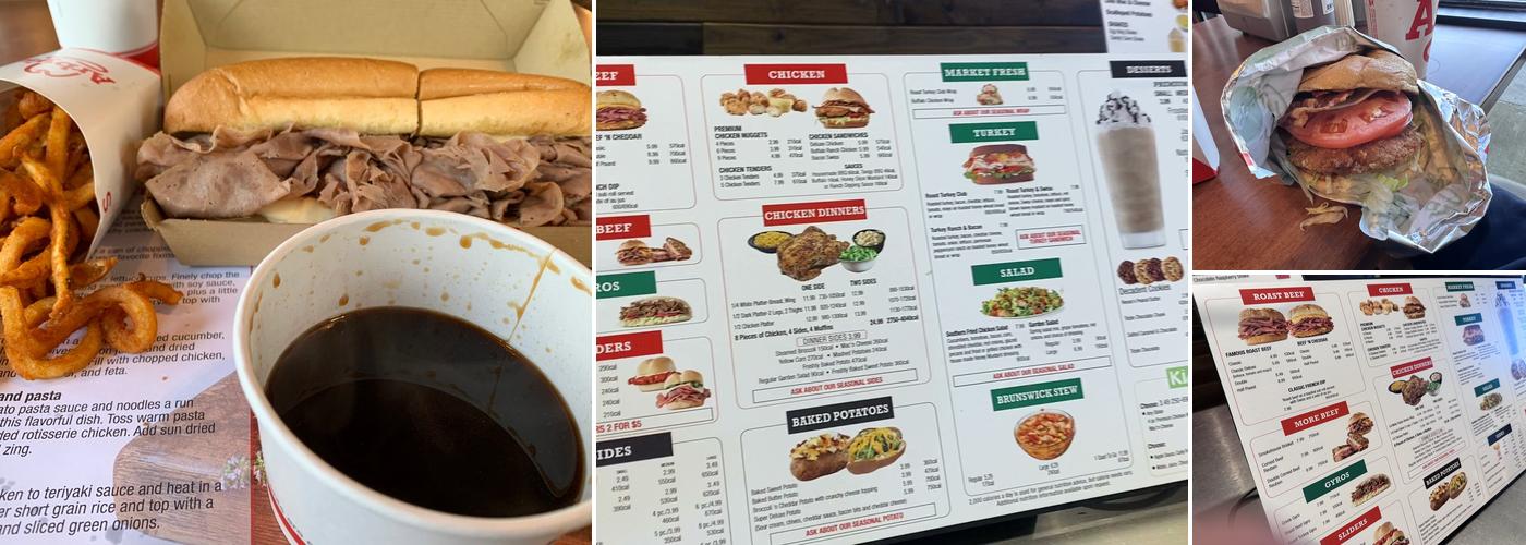 Arby's Menu