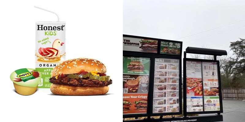 Burger King Menu
