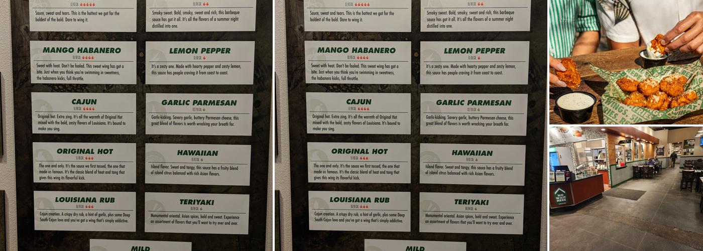 Wingstop Menu