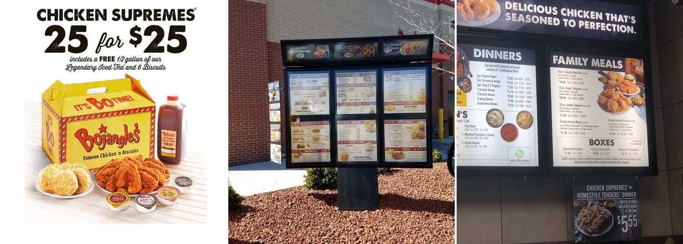 Bojangles Menu