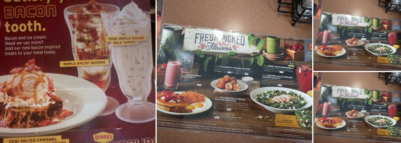 Denny's Menu