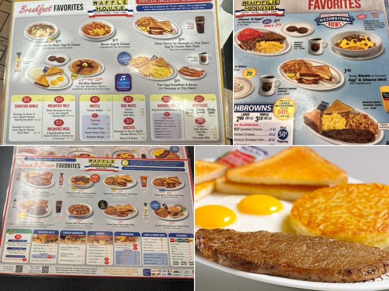 Waffle House Menu