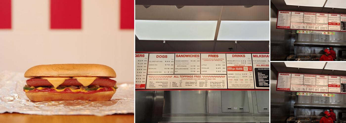 Five Guys Menu