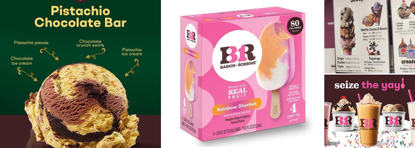 Baskin-Robbins Menu