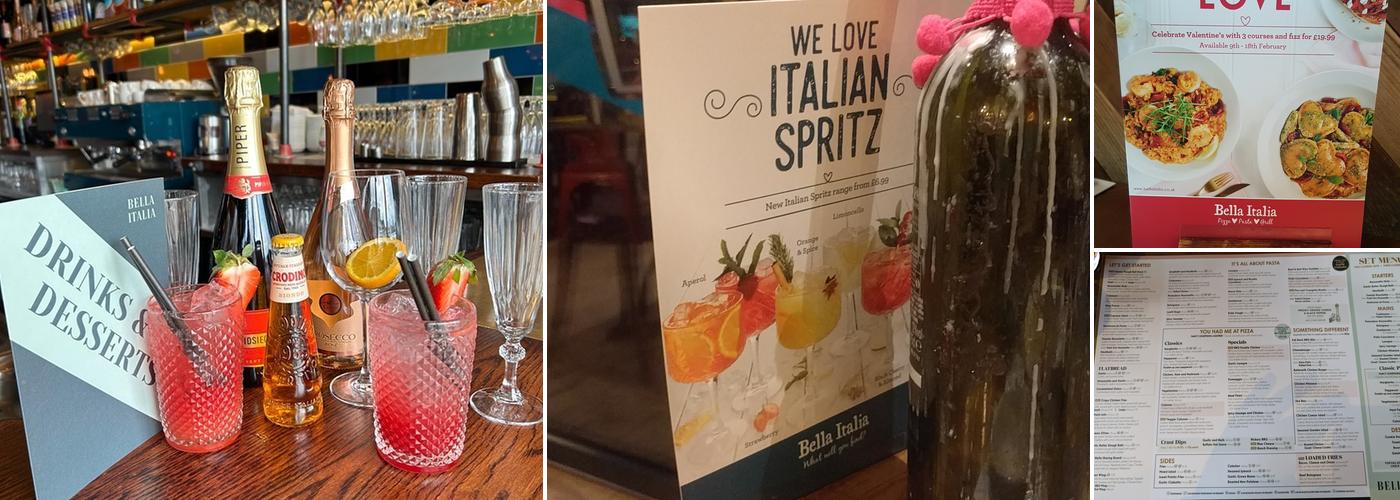 Bella Italia - Peterborough Menu