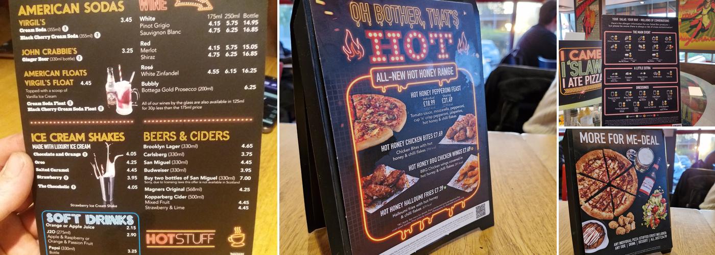 Pizza Hut Restaurants Menu