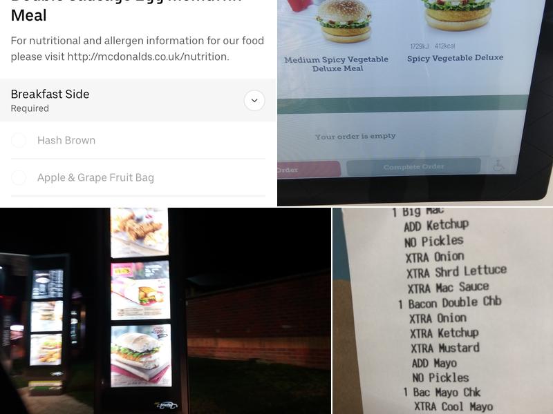 McDonald's Menu