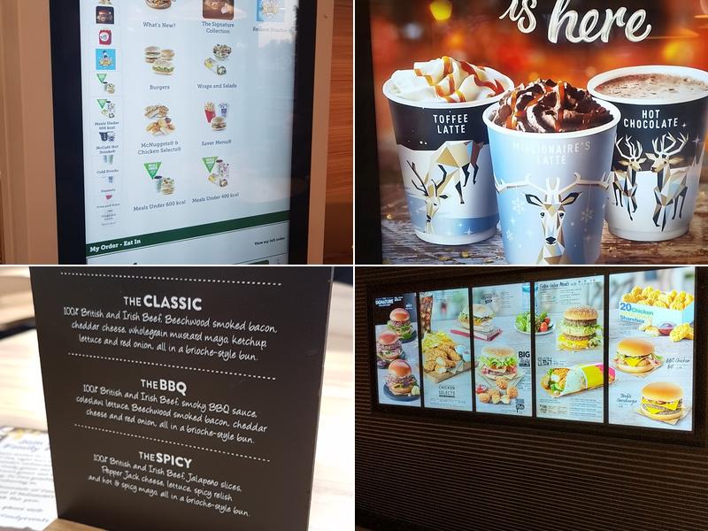 McDonald's Menu