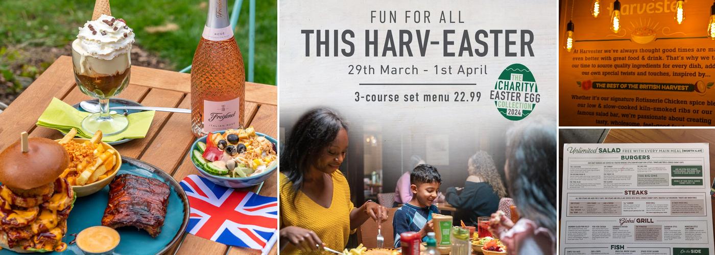 Harvester Alwalton Peterbrough Menu