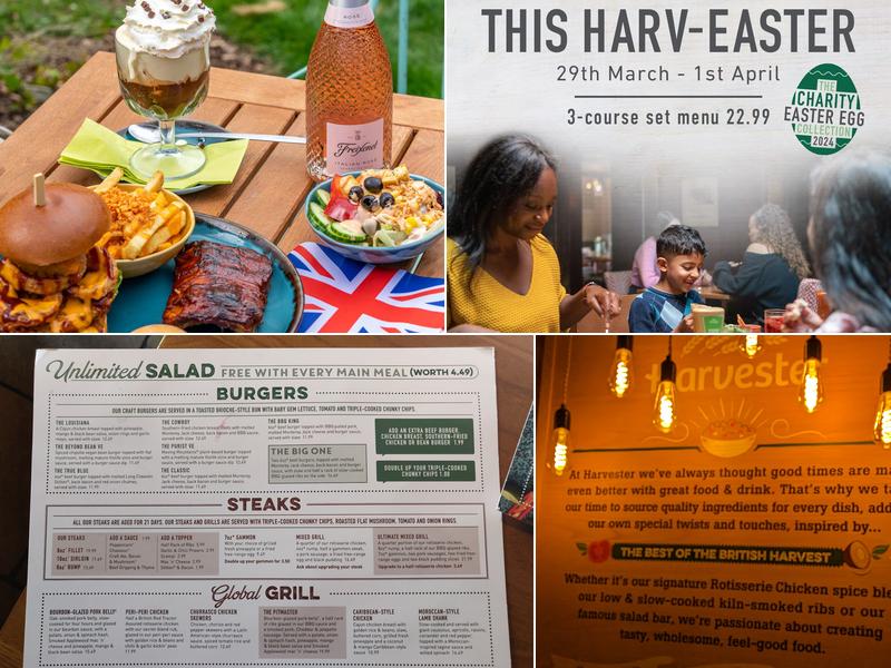 Harvester Alwalton Peterbrough Menu