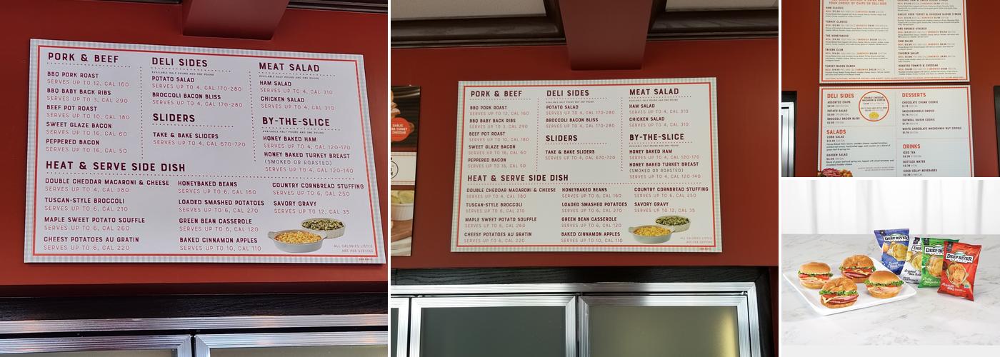 The Honey Baked Ham Company Menu