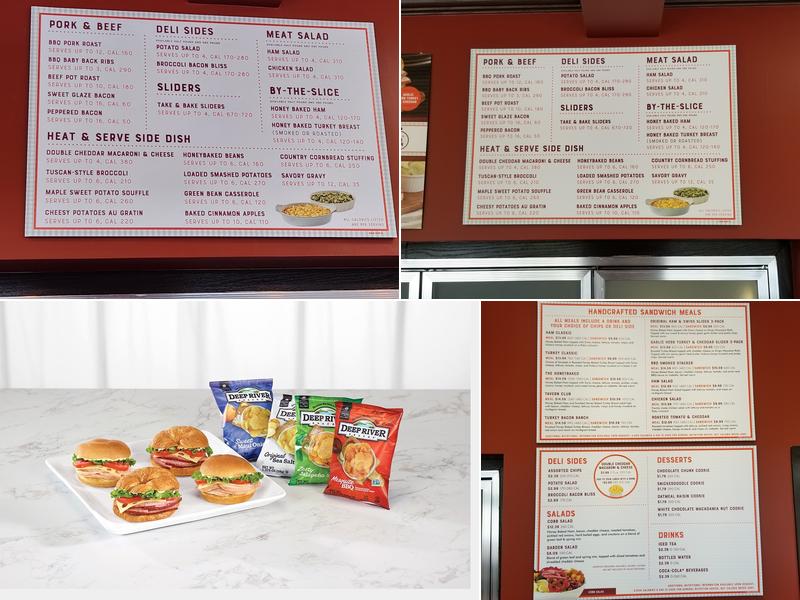 The Honey Baked Ham Company Menu