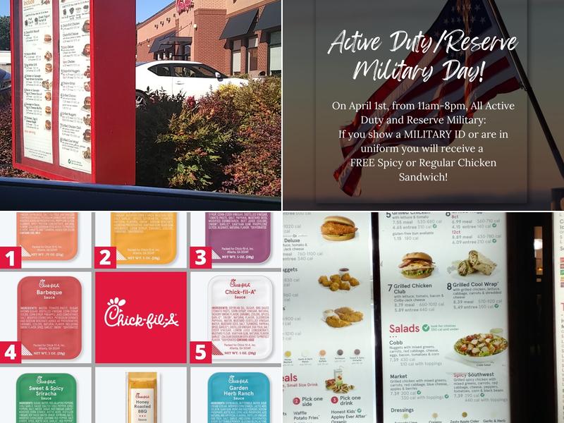 Chick-fil-A Menu
