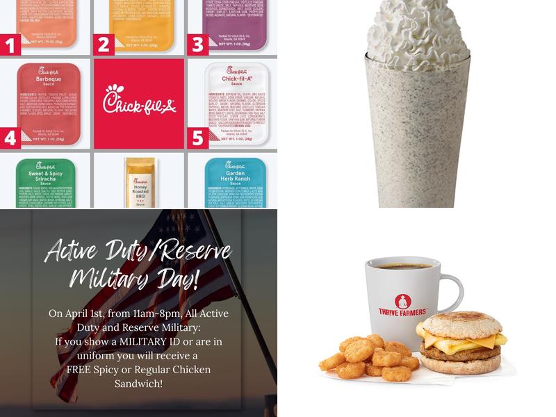 Chick-fil-A Menu